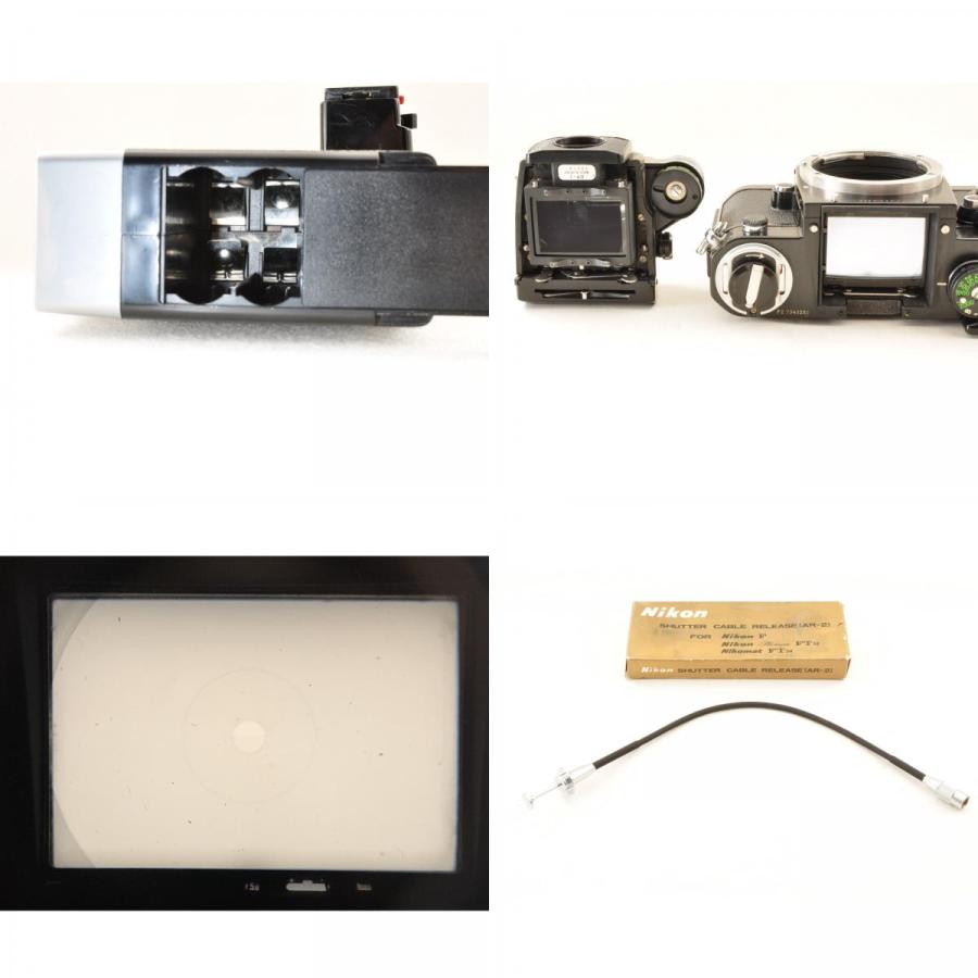 Nikon F2 Photomic ブラック Black DP-1 35mm 一眼レフ フィルムカメラボディ ニコン ， フラッシュ付き_18