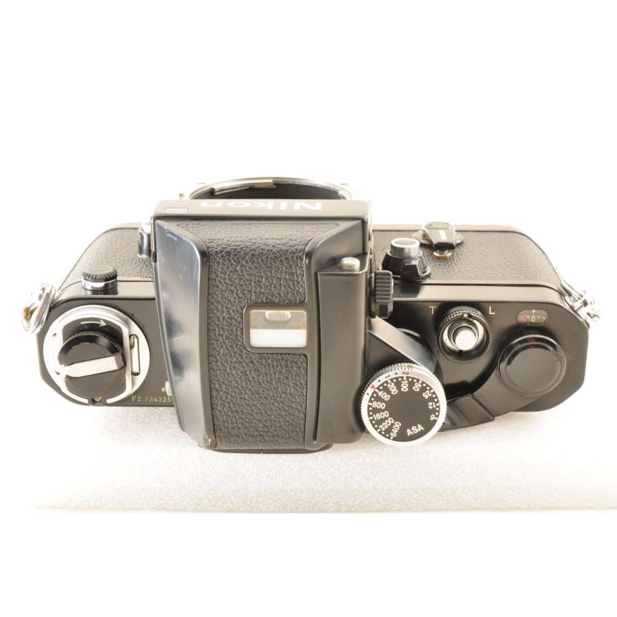 Nikon F2 Photomic ブラック Black DP-1 35mm 一眼レフ フィルムカメラボディ ニコン ， フラッシュ付き_7