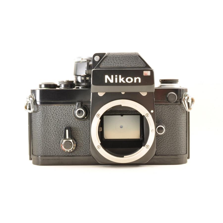 Nikon F2 Photomic ブラック Black DP-1 35mm 一眼レフ フィルムカメラボディ ニコン ， フラッシュ付き_9