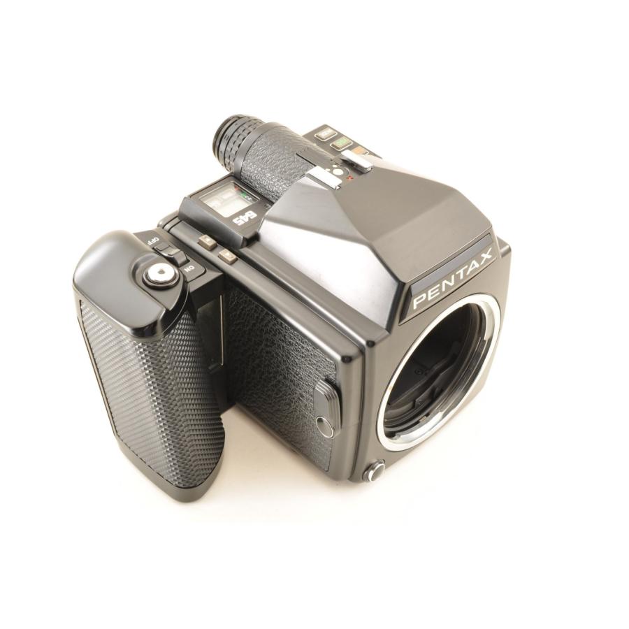 Pentax 645 中判 フィルムカメラ ボディ 120フィルムホルダー ペンタックス ， Pentax 645 リフコンバーターアングル ファインダー付き_3