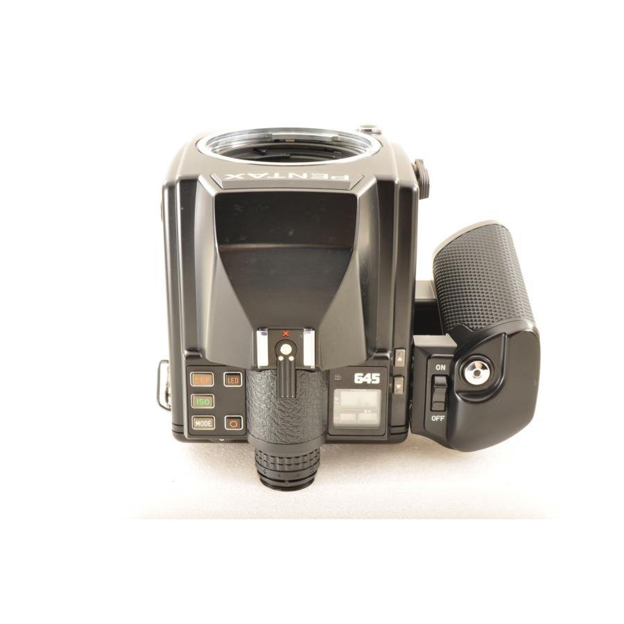 Pentax 645 中判 フィルムカメラ ボディ 120フィルムホルダー ペンタックス ， Pentax 645 リフコンバーターアングル ファインダー付き_7