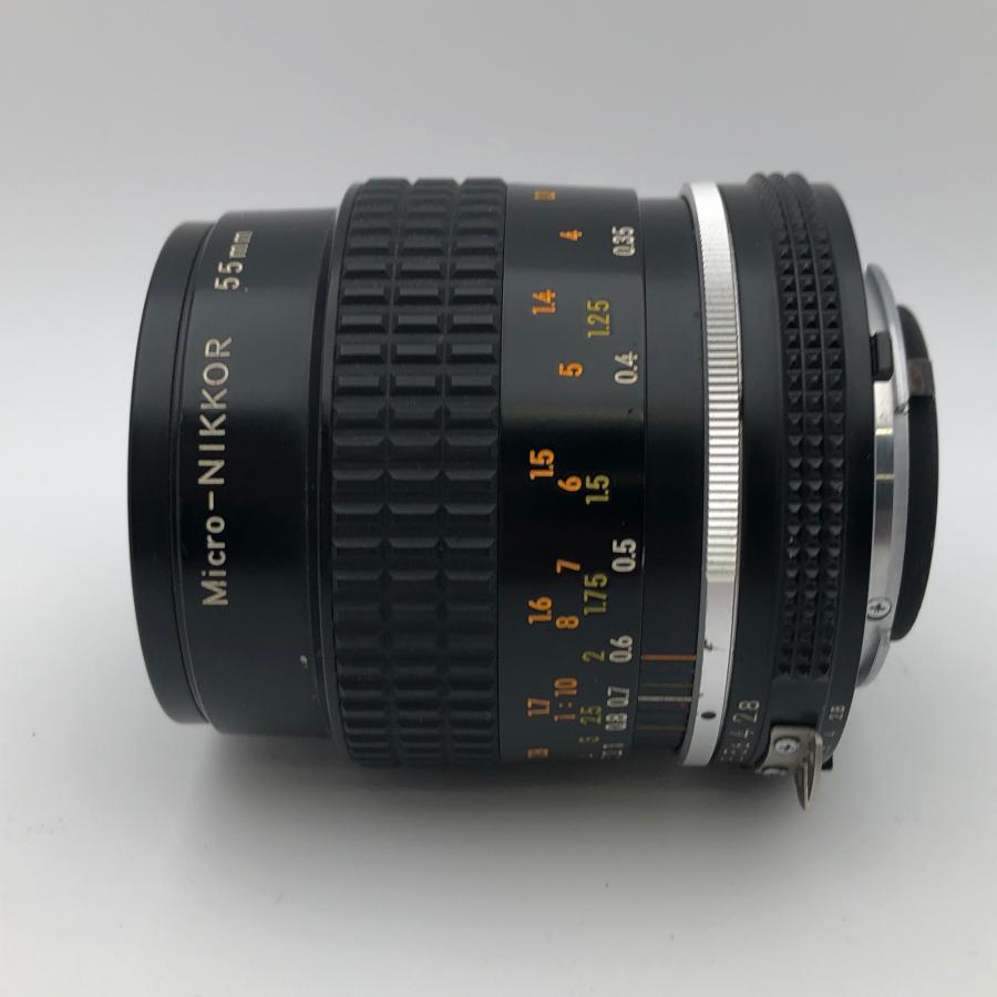 Nikon Ai-S Micro-NIKKOR 55mm F2.8 MF マクロレンズ ニコン