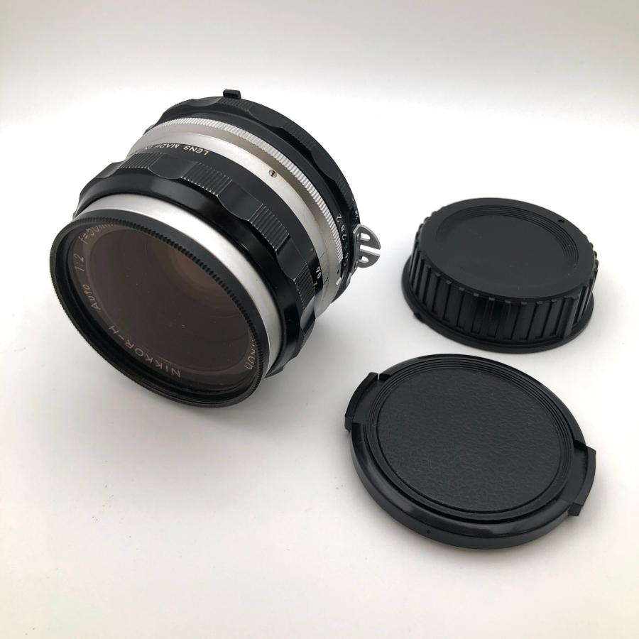 Nikon NIKKOR-H Auto 50mm F2 MF標準レンズ ニコン オールド