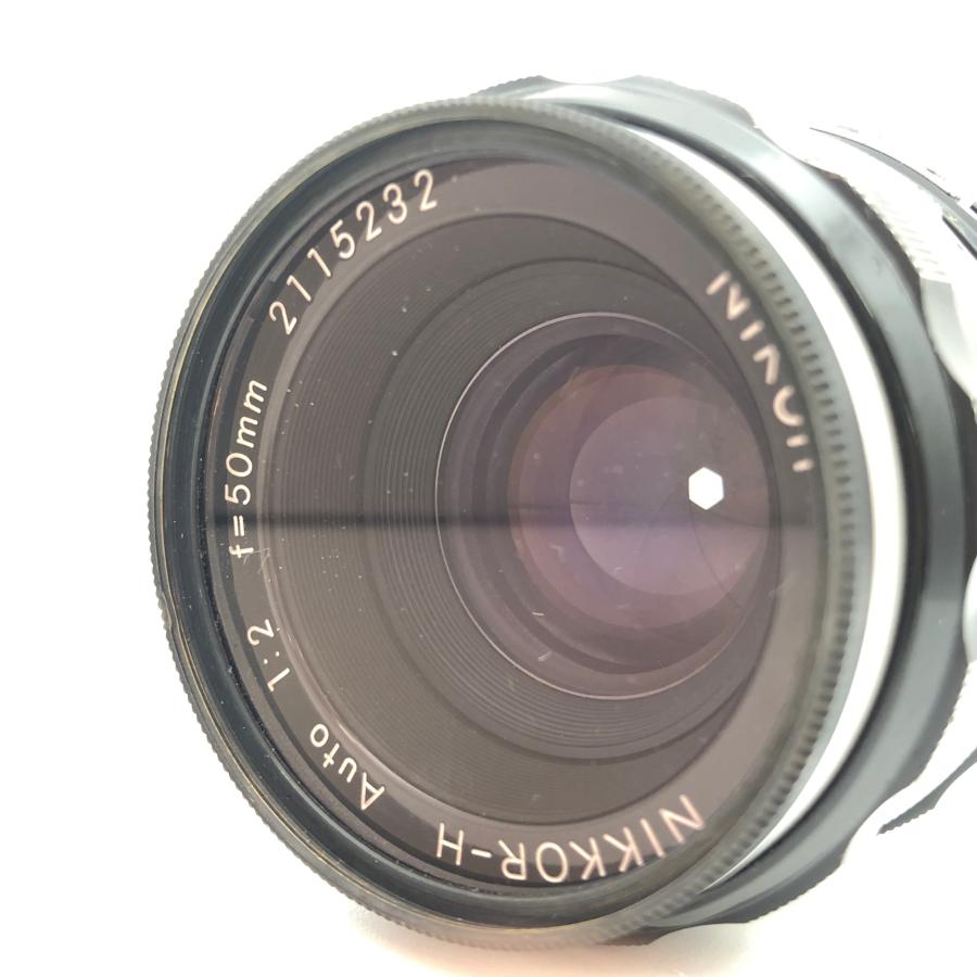 Nikon NIKKOR-H Auto 50mm F2 MF標準レンズ ニコン オールド