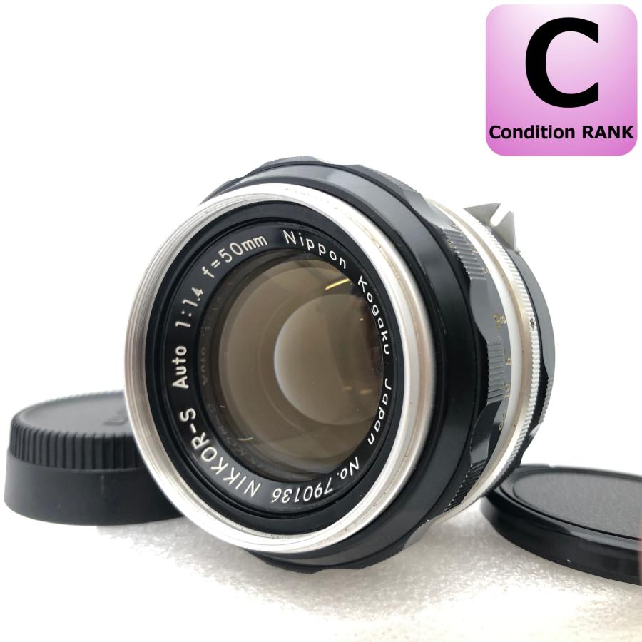Nikon 非Ai NIKKOR-S Auto 50mm F1.4 MF標準レンズ ニコン オールド
