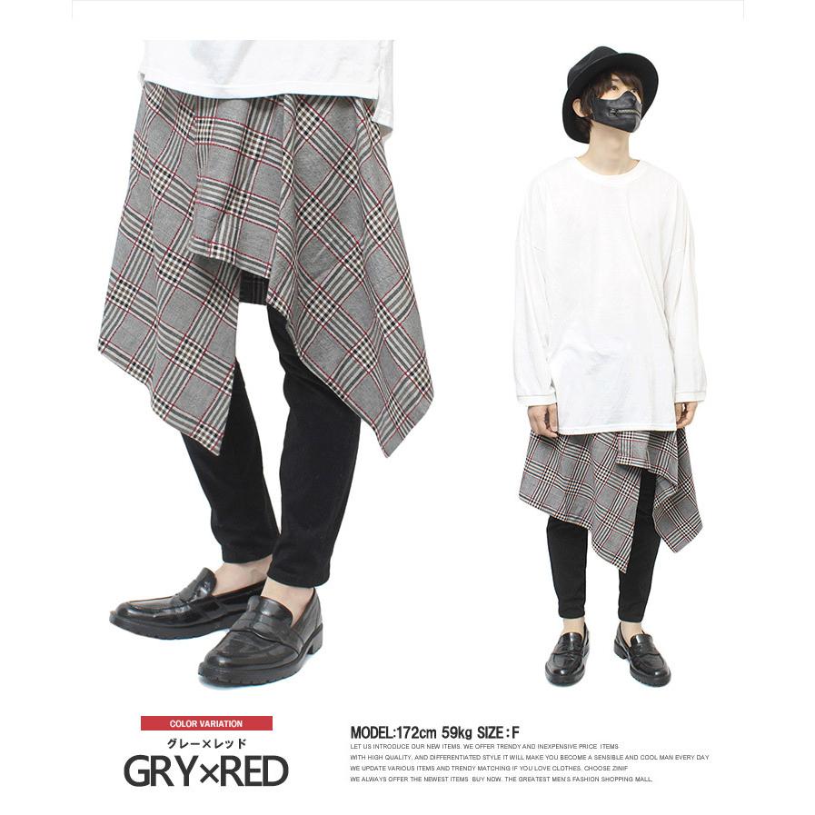 AS SUPER SONIC 【メール便で送料無料】 スカート メンズ チェック