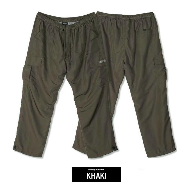 Hanes（ヘインズ） カーゴパンツ メンズ 大きいサイズ あったか 裏