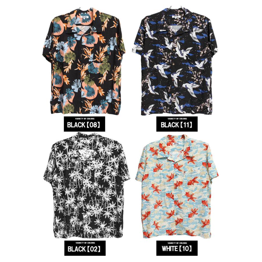 CUNE アロハシャツ サイズ3 黒 CUNE アロハシャツ サイズ3 黒