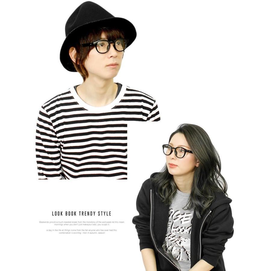 ファッション・伊達メガネ 青赤コンビネーション 【公式通販】