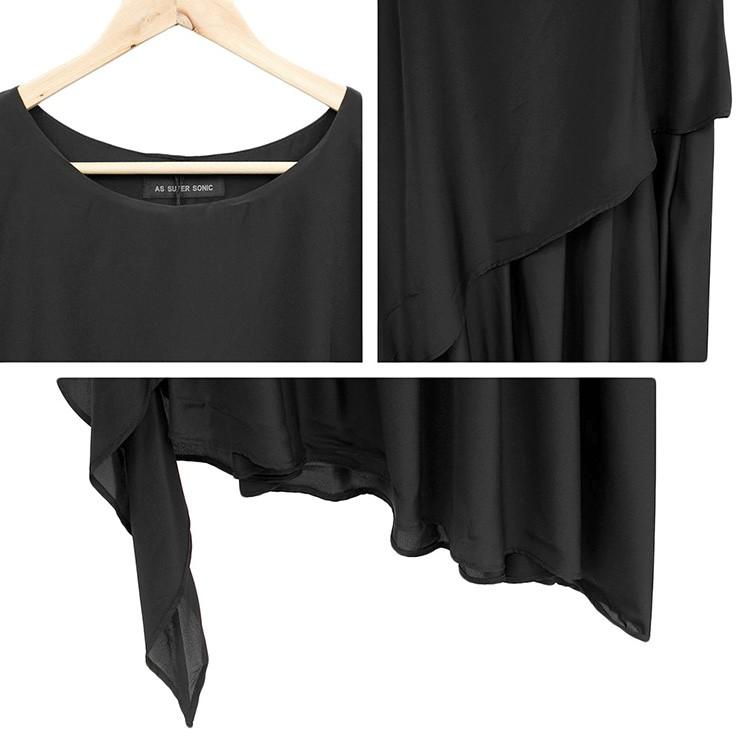 送料無料 チュニック メンズ 変形 Tシャツ ロング丈 デザイナーズ