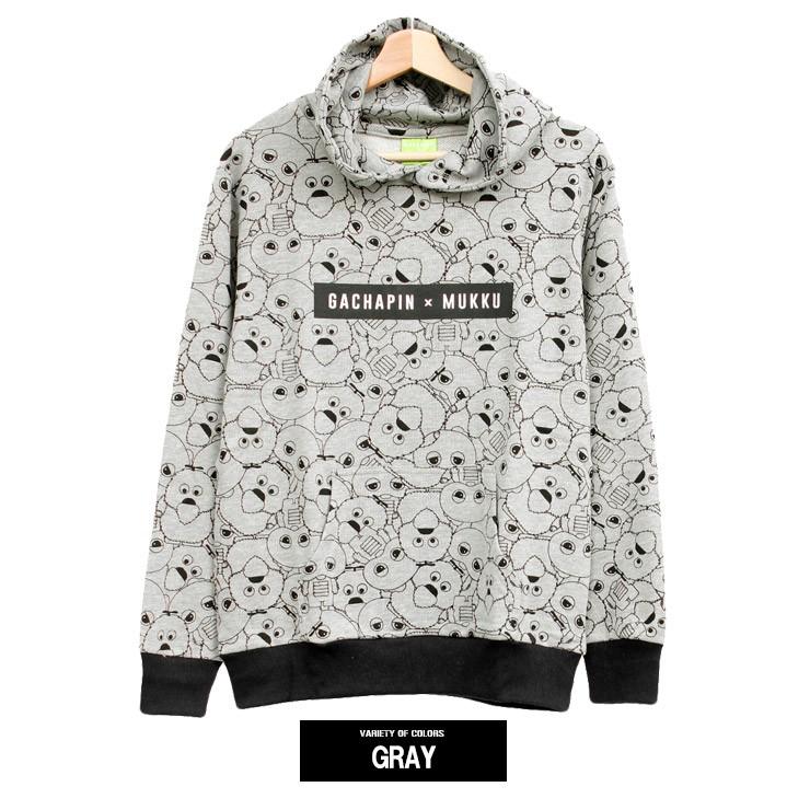 送料無料 ガチャピン ムック パーカー メンズ 大きいサイズ プルオーバー 裏毛 総柄 ポンキッキーズ キャラクター スウェット スエット コスプレ メンズファッション Kogare 通販 Yahoo ショッピング