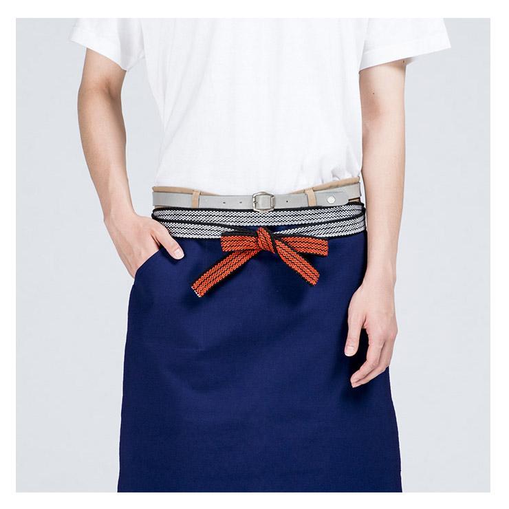 メール便で送料無料】 帆前掛け ロング エプロン メンズ レディース