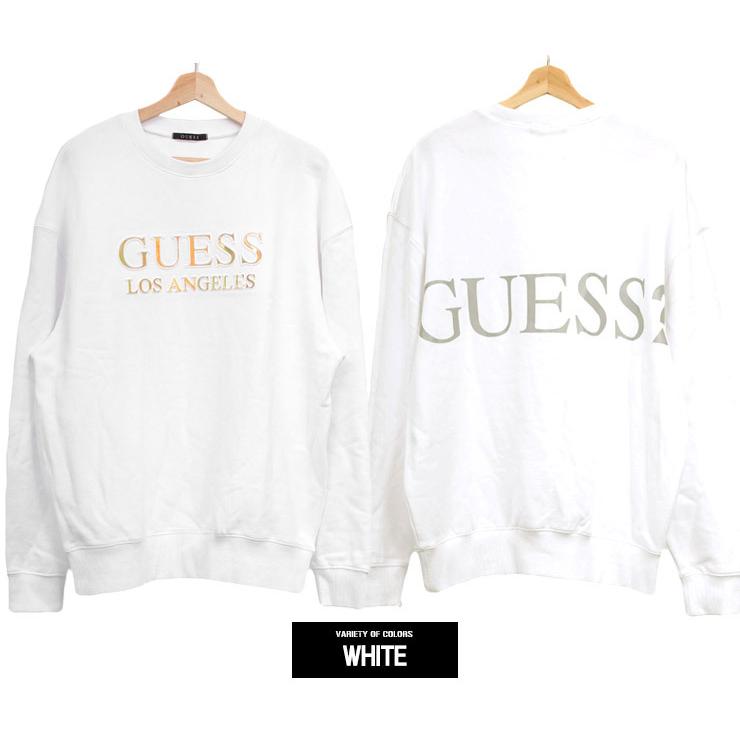 GUESS レディース トレーナー ホワイト 白 ホワイト（白）系 Guess(ゲス) スウェット・トレーナー(レディース