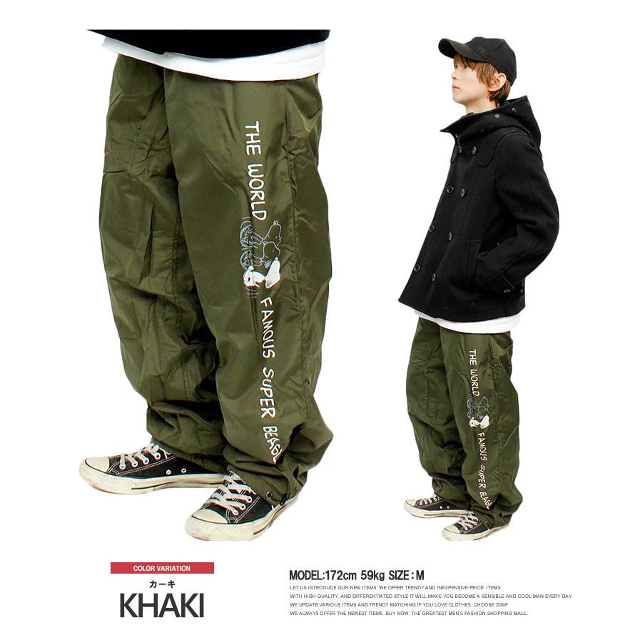 PEANUTS 【送料無料】 PEANUTS(ピーナッツ) ナイロンパンツ メンズ