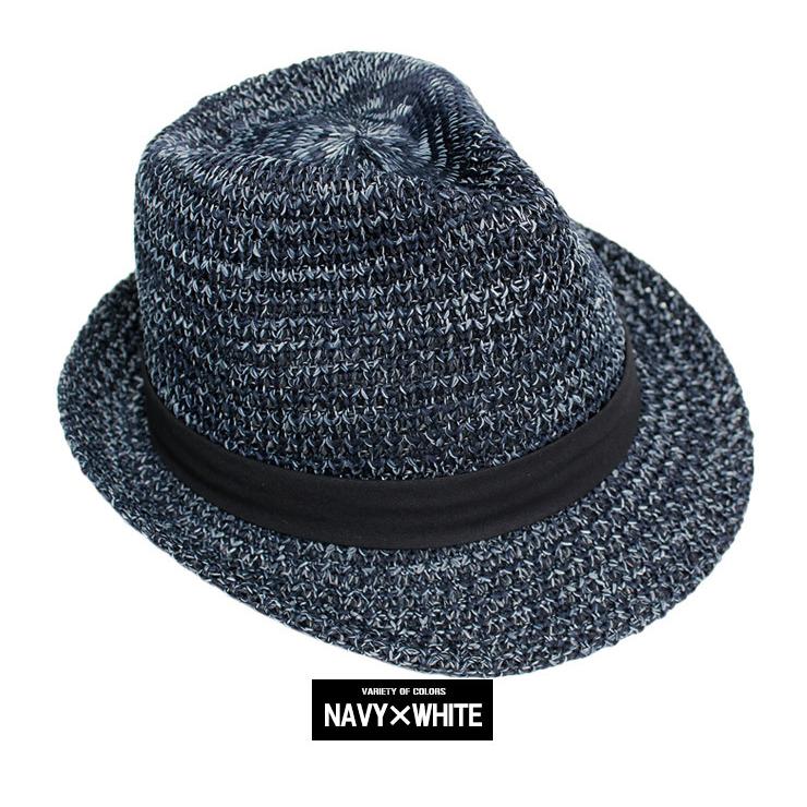 送料無料】 アゼ編み 中折れハット メンズ 大きいサイズ 選べるサイズ