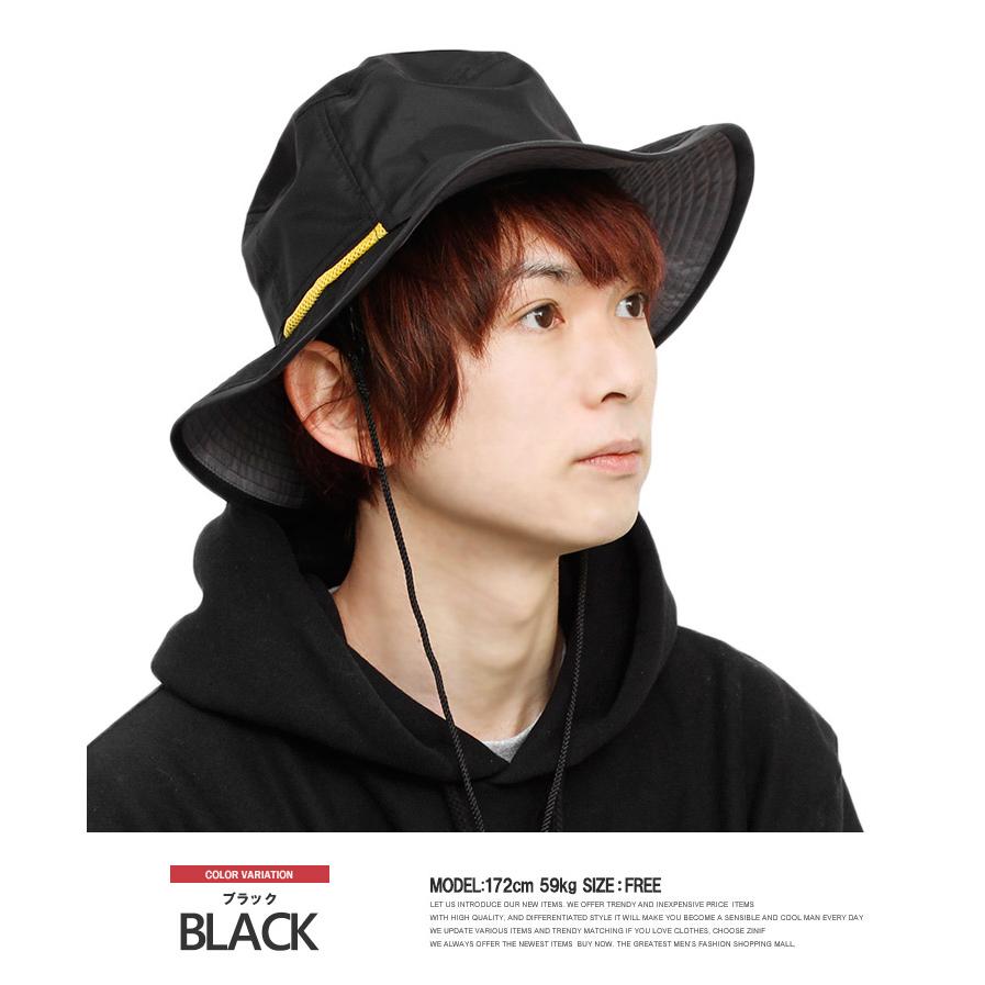 【新品未使用】　木梨サイクル　撥水ハット　ブラック　完売品　アウトドアハット 撥水ハット | 木梨サイクル