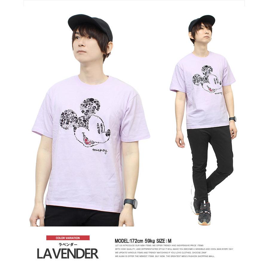 メール便で送料無料 ディズニー Disney 半袖 Tシャツ メンズ ミッキーマウス Mickey Mouse プリント クルーネック カットソー メンズファッション Kogare 通販 Yahoo ショッピング