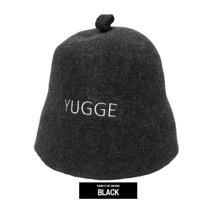 YUGGE（ユッゲ） サウナハット メンズ ウール 羊毛 サウナキャップ