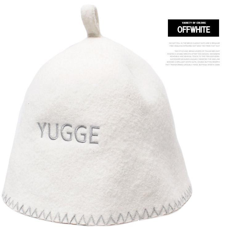 YUGGE（ユッゲ） サウナハット メンズ ウール 羊毛 サウナキャップ