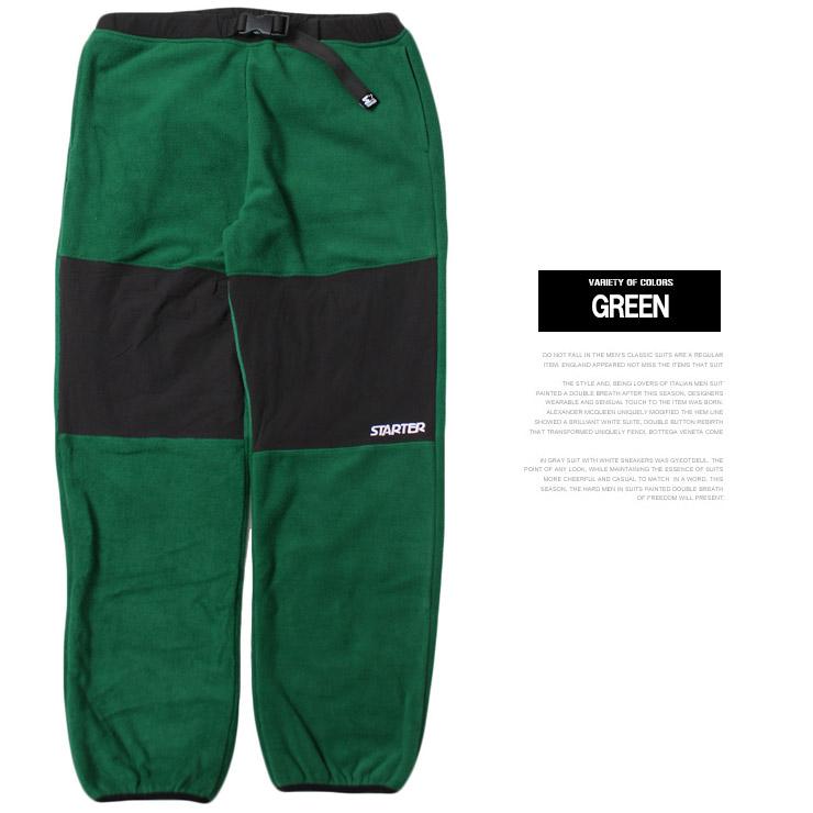 STARTER（スターター） 【送料無料】 フリースパンツ メンズ ナイロン