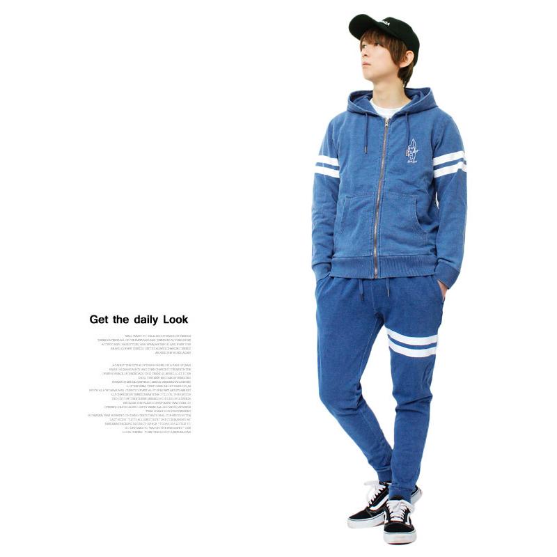 最高の 送料無料 セットアップ メンズ 大きいサイズ カットデニム 刺繍 プリント スウェット パーカー ジョガーパンツ ジャージ 早者勝ち Www Centrodeladultomayor Com Uy