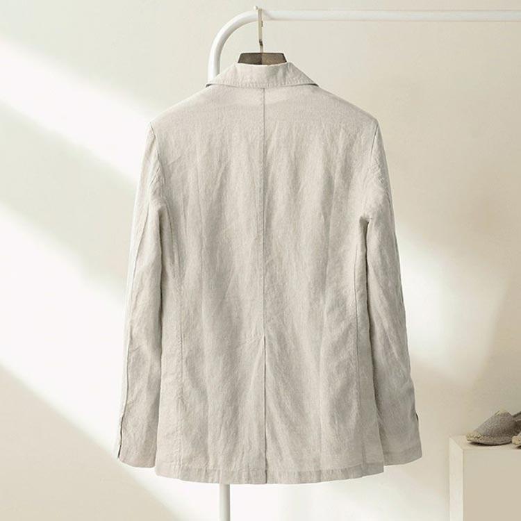 麻ジャケット メンズ 涼しい サマージャケット 春夏 薄手
