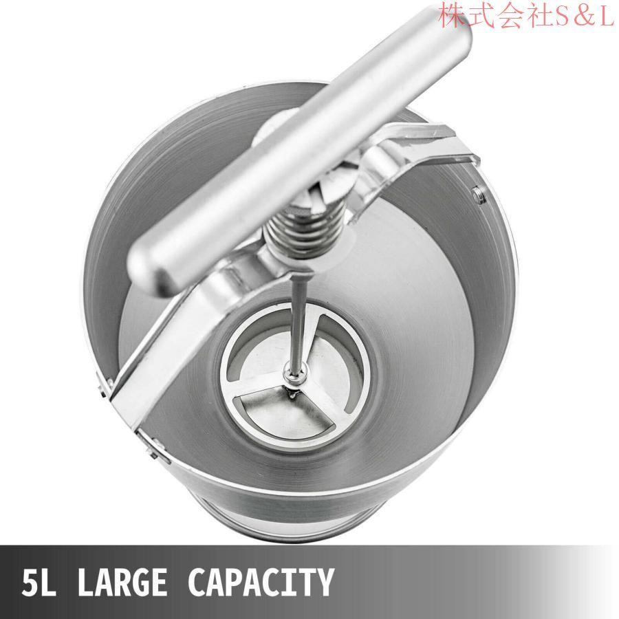 取り外し可能なセンター付き手動ドーナツメーカードーナツカッター 3L