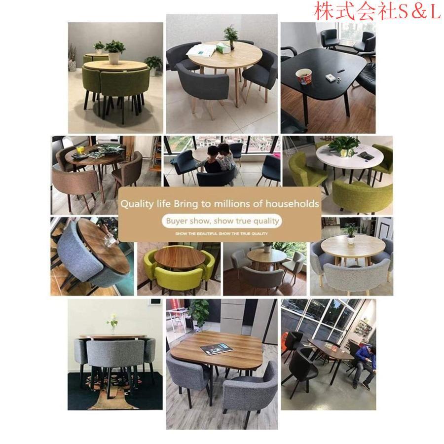 丸ダイニングテーブルと椅子セット株式会社S＆Lレジャーテーブル