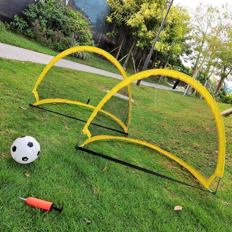 ❤️新品❤️サッカーゴール高9×横120×奥行90折畳み子供用屋外 室内【BK】 ❤️新品❤️サッカーゴール高9×横120×奥行90折畳み子供用