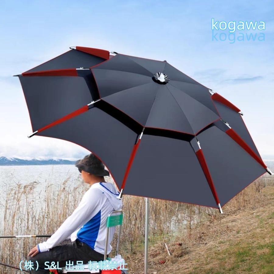 釣り用傘 フィッシングパラソル パラソル 父の日 ビーチパラソル 360度