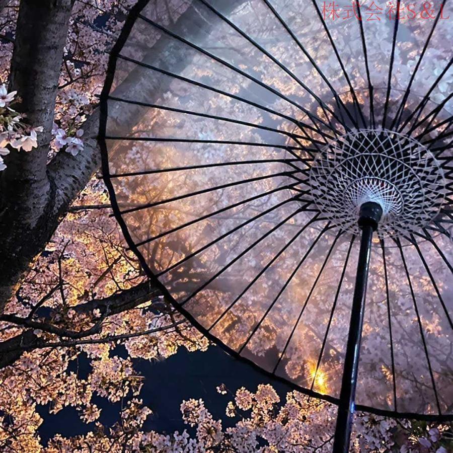 傘 撮影用和傘 晴雨兼用 和傘 透明 透かし 株式会社S＆L 和風傘 かさ