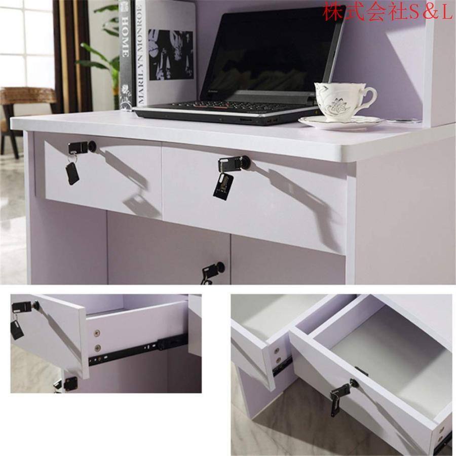 レジカウンター 受付カウンター 衣料品店木製のレセプションデスクレジ