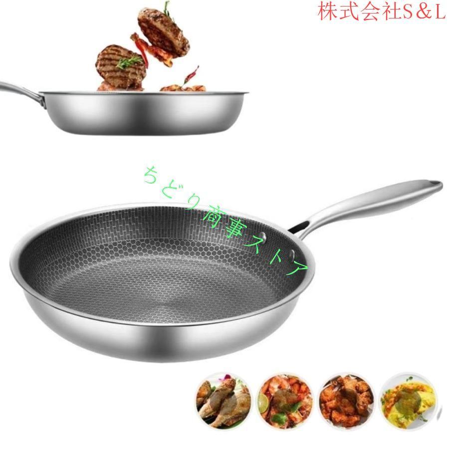 ステンレス フライパン ハニカムシェーディング ノンスティックパン キャンプ バーベキュー 調理 株式会社錦 折りたたみ ハンドル ステーキ 焦げ付き防止 ステンレス フライパン ハニカムシェーディング ノンスティックパン