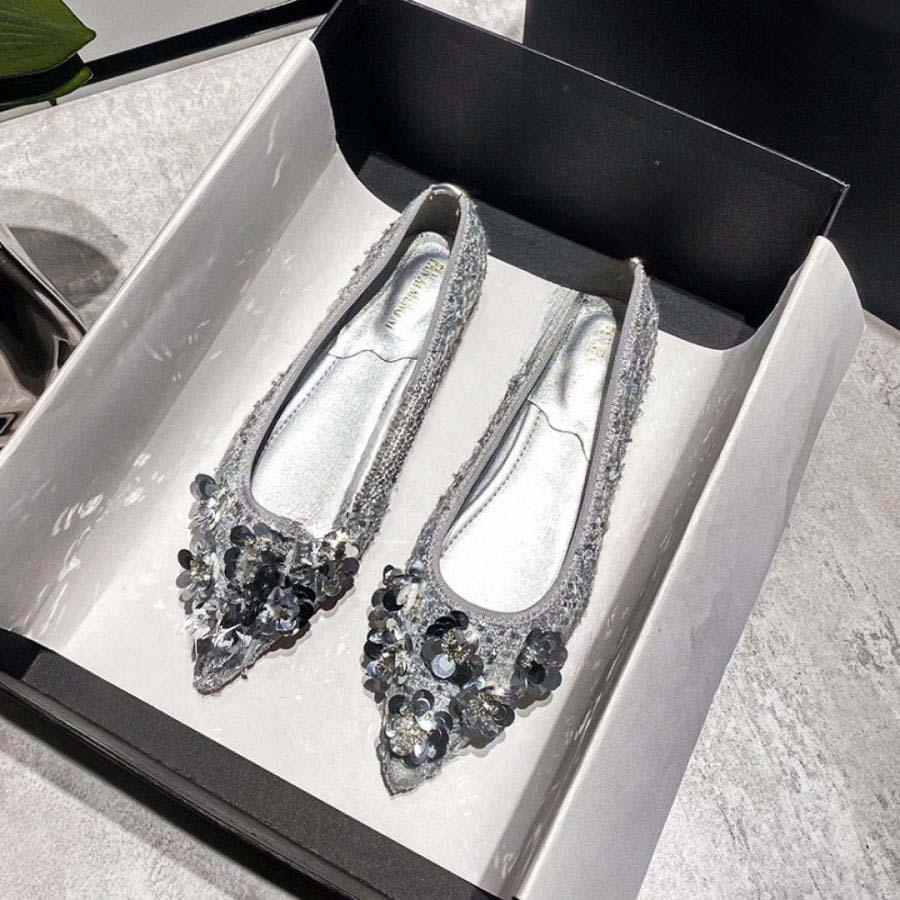 レディース パンプス ローヒール パール 安定感 女性 歩きやすい 軽量 おしゃれ チャンキーヒール フラット 走れる 痛くない 低反発 冠婚葬祭 オフィス 結婚式 | ブランド登録なし | 21