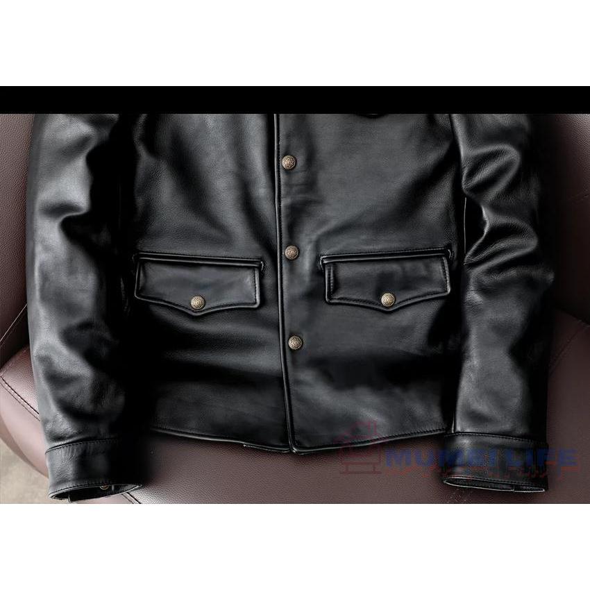 楽天市場】特売！保証 カウハイド 復刻50's ドライビングコート レザー