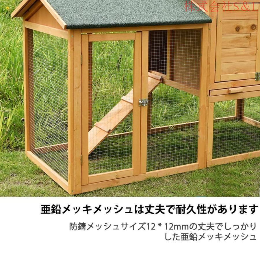 鳥かご 屋外木製鶏小屋 屋外 木製 鳥ケージ大型 ワイヤー