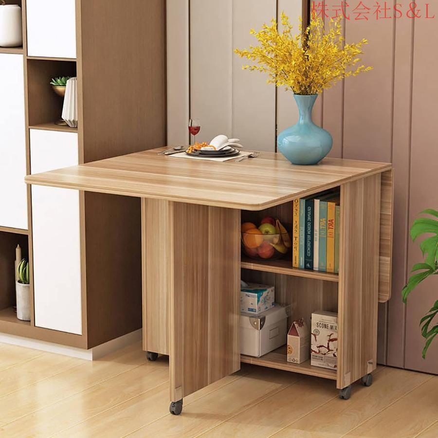 オーダーメイド 折りたたみダイニングテーブル キャスター付き オーダーメイド 折りたたみダイニングテーブル キャスター付き C