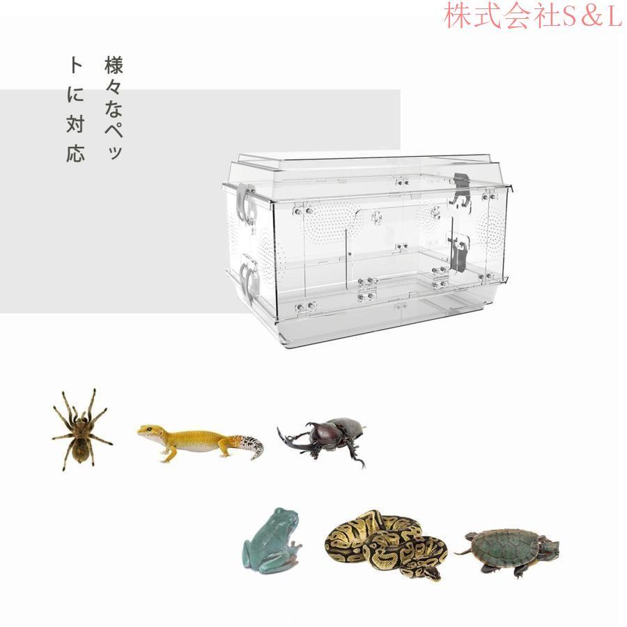 爬虫類ケージ2個即育成セット限定土日プレゼント