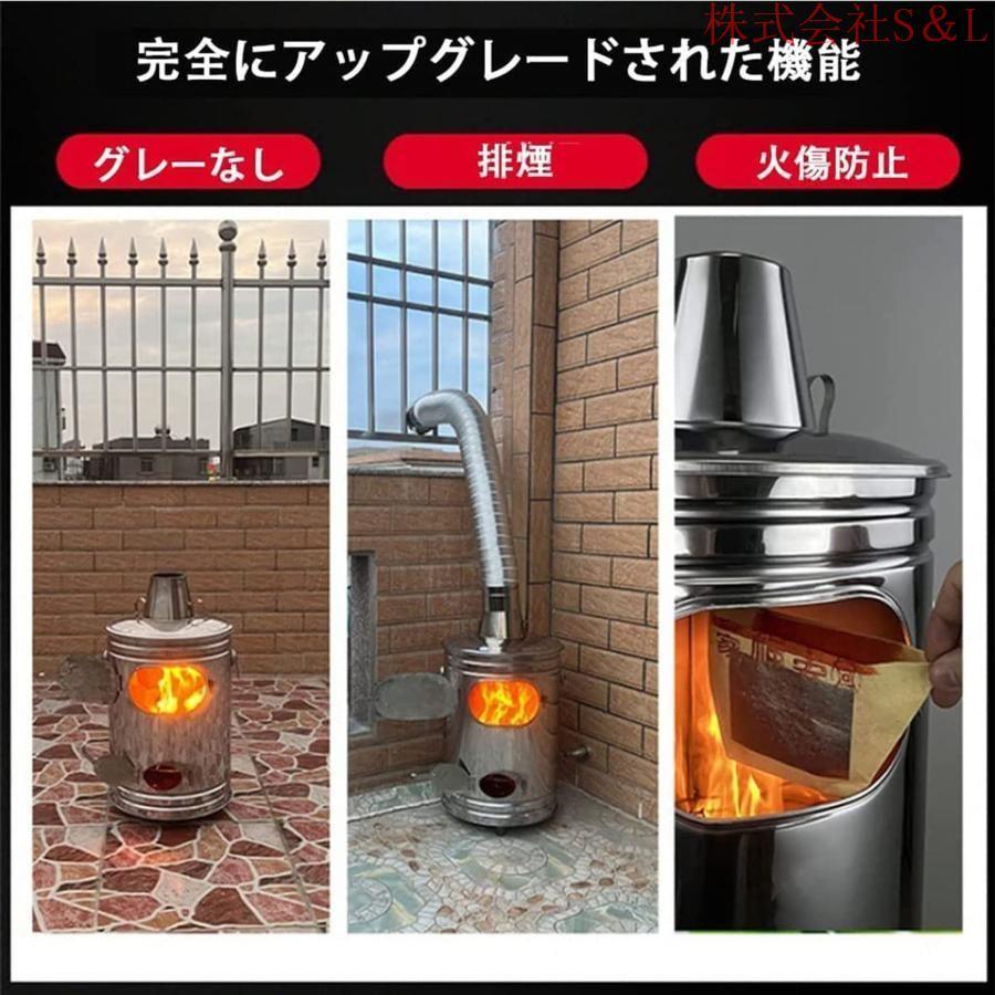 ★大関★送料込み　焼却炉　蓋付き　ロストル　キャンプ　焼き芋　燻製 楽天市場】ドラム缶 200L 家庭用 焼却炉 焼却器 フタ・ロストル