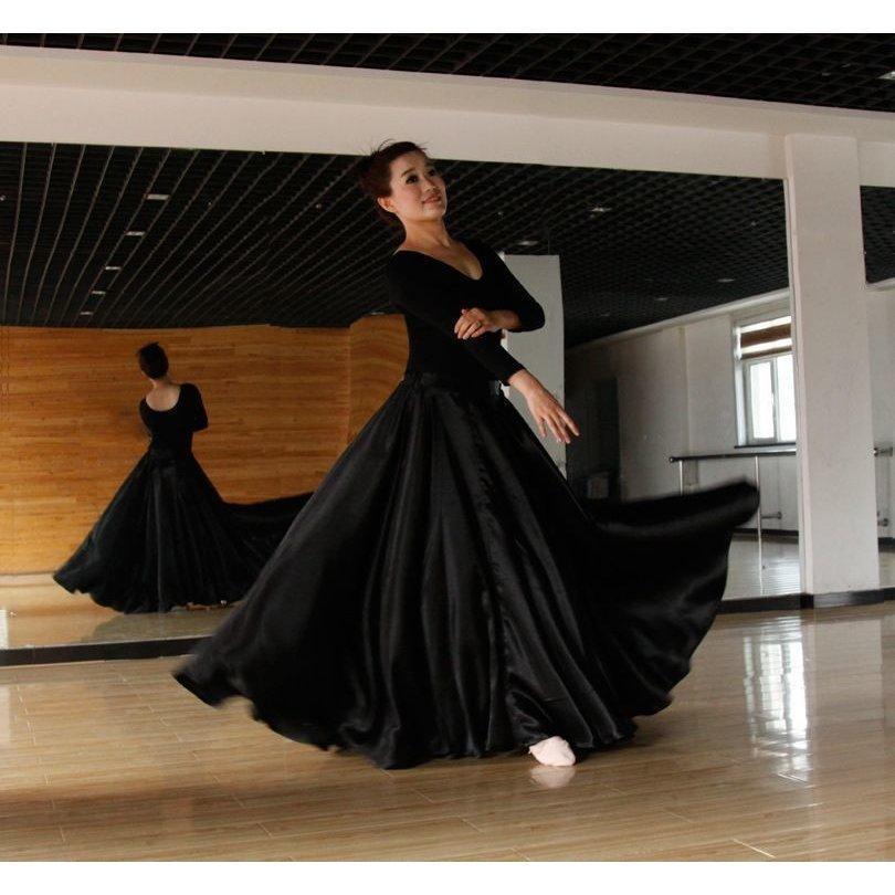 レディース ダンス衣装 ダンス用スカート ワタリ360度 360