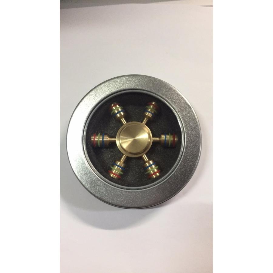 ハンドスピナー 強く回転 2-5分高速スピン 純銅+ステンレス (ゴールド) Amazon | HY-MS Hand Spinner ハンドスピナー 指スピナー 超耐久