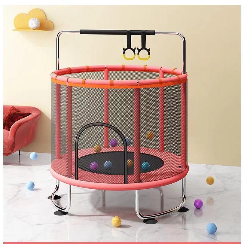 室内用大型トランポリン 安全ネット付き静音スプリング式 ジャンプ遊具 Amazon | OSLEEP トランポリン 子供用 安全ネット付き