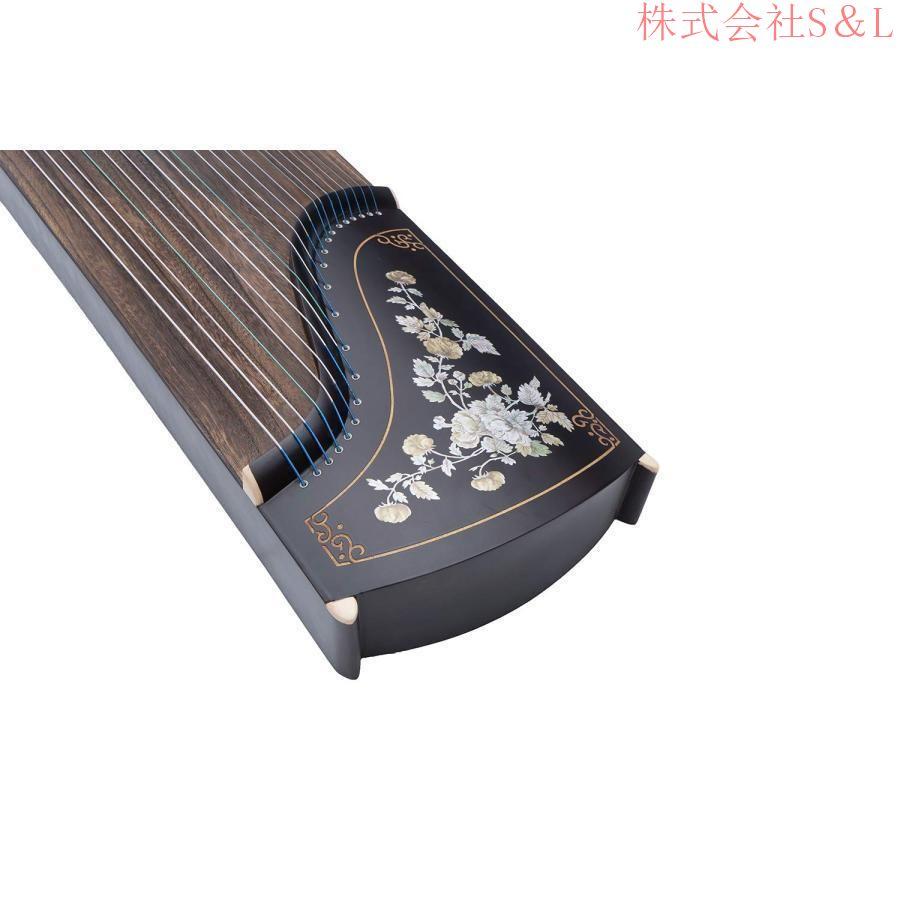 お琴 筝 琴 中国の楽器な古箏、guzheng guqin Zither、筝 との完全な