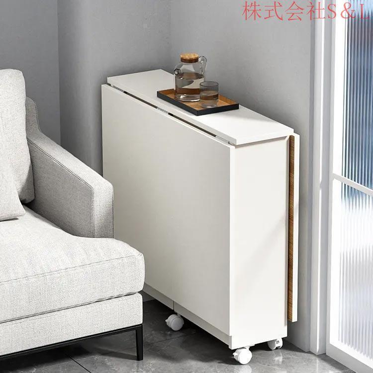 リビングテーブル伸縮ダイニングテーブル折りたたみ伸長式 ダイニング