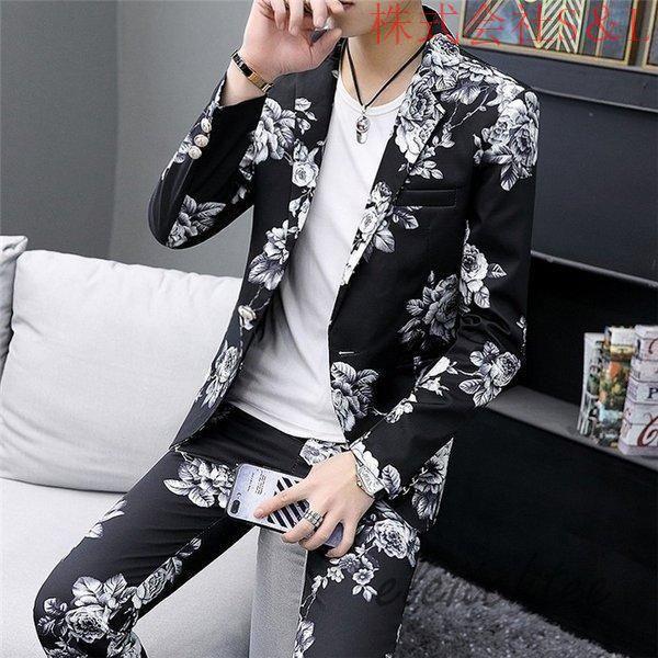 カジュアルスーツ メンズ セットアップ サマースーツ おしゃれ サマー