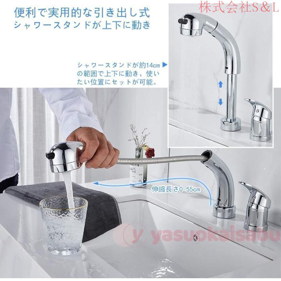 洗面用蛇口 ユーロプラス[台][シングルレバー洗面混合水栓][吐水口引出し] シングルレバー洗面混合栓 吐水口引出タイプ コールドスタート