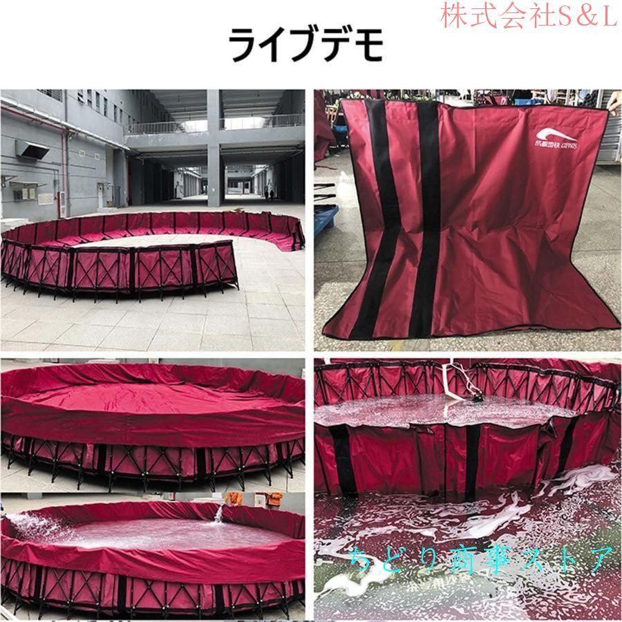 90cm L型2段ピンク流水飾り台