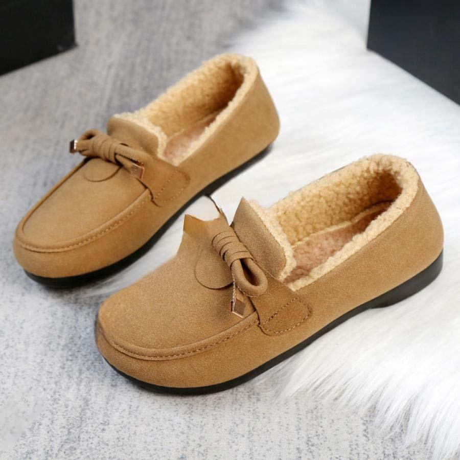モカシン レディース スリッポン ボア シューズ フラット ふわふわ