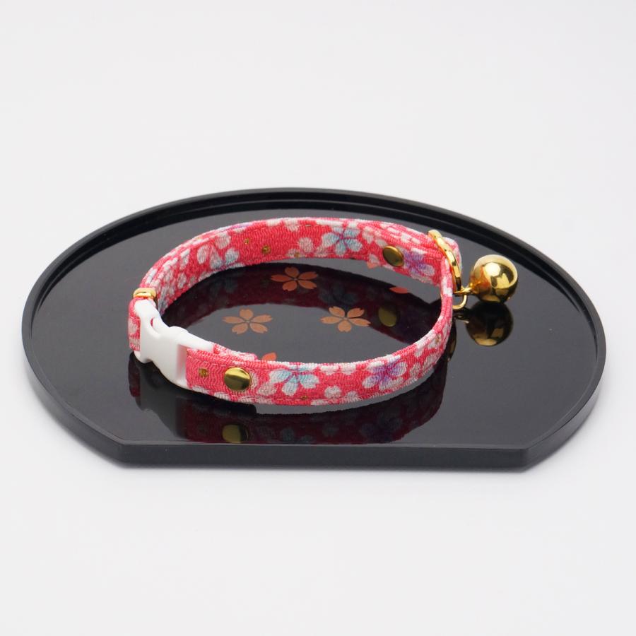 猫用 首輪 ハンドメイド セーフティバックル使用 3サイズから