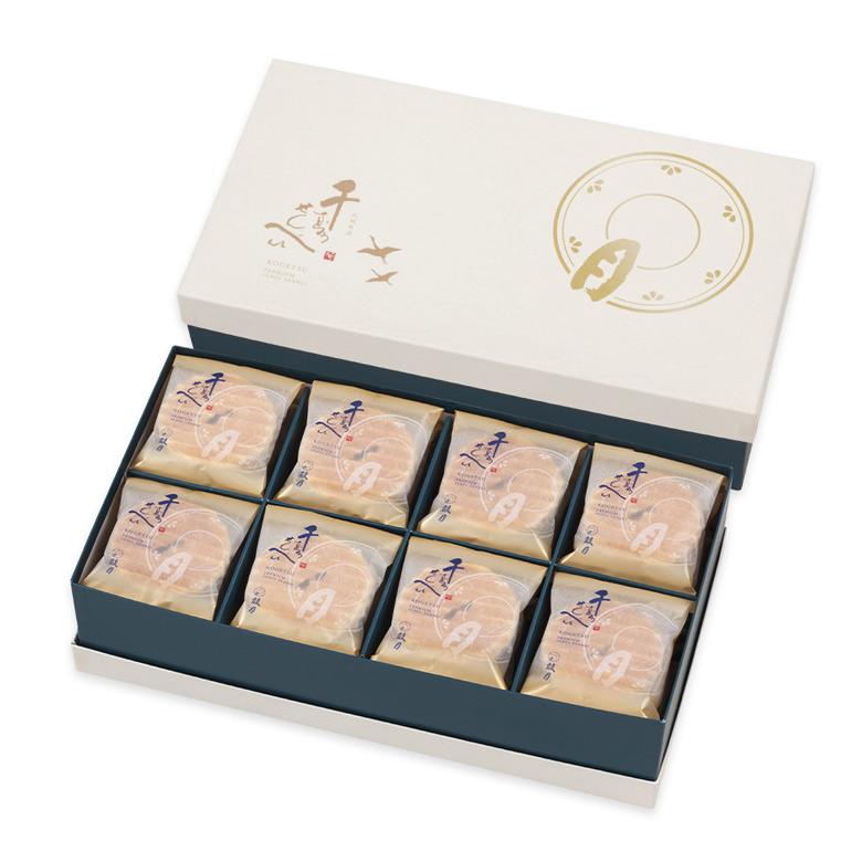 千寿せんべい プレミアム（40枚入) 鼓月 /お歳暮 お年賀 和菓子 個包装